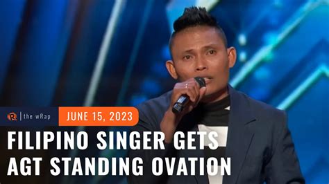 WATCH: Filipino Roland Abante receives standing ovation in.